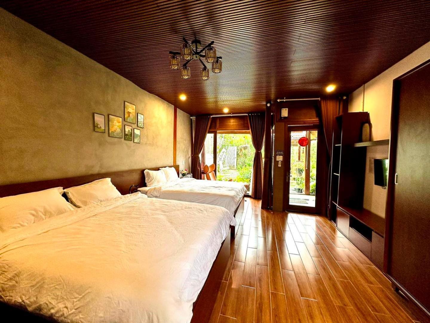 Vuon Tra Homestay Mang Den Kon Von Kla エクステリア 写真