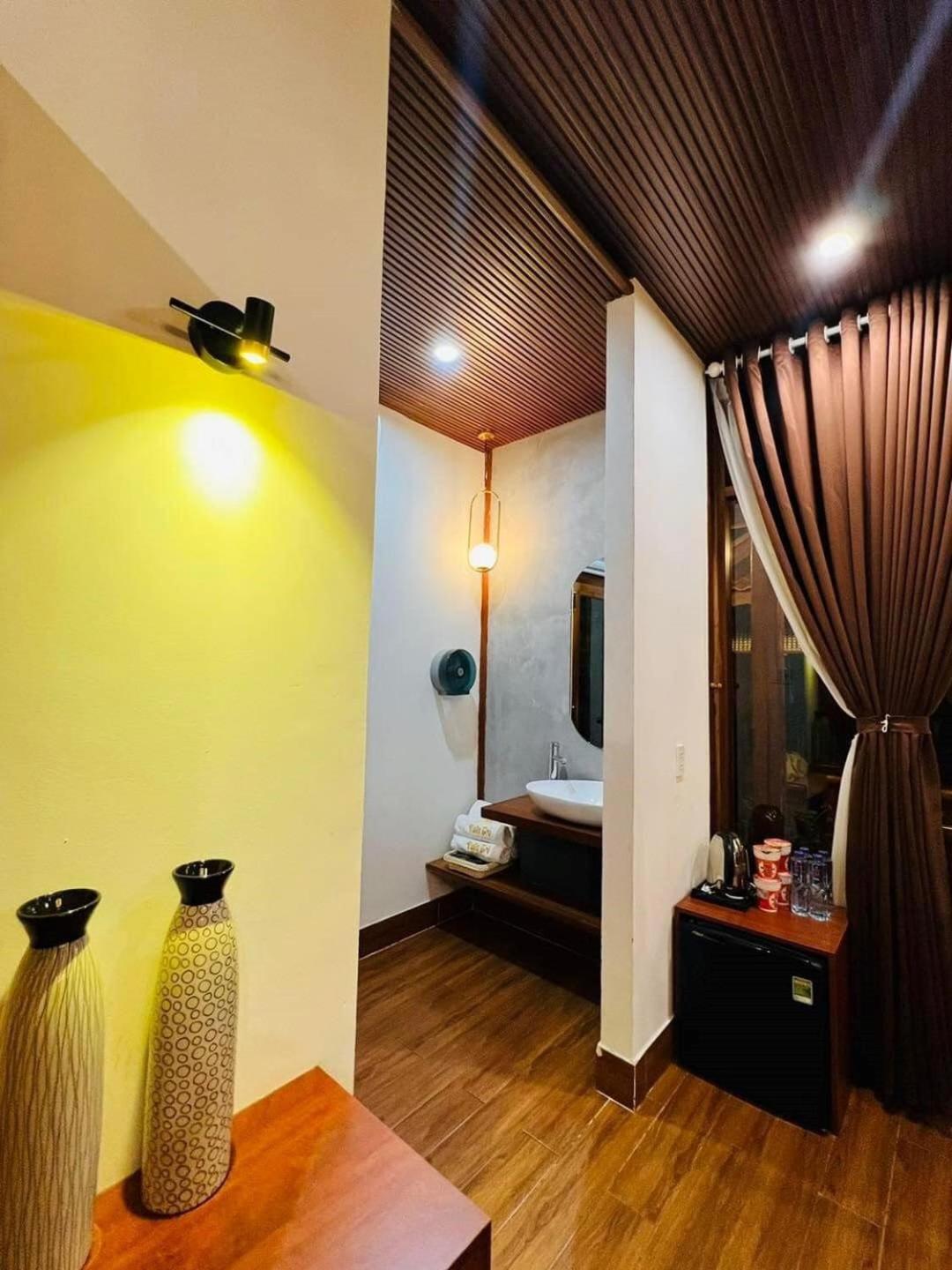 Vuon Tra Homestay Mang Den Kon Von Kla エクステリア 写真
