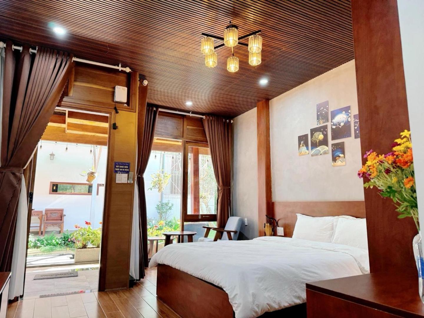 Vuon Tra Homestay Mang Den Kon Von Kla エクステリア 写真