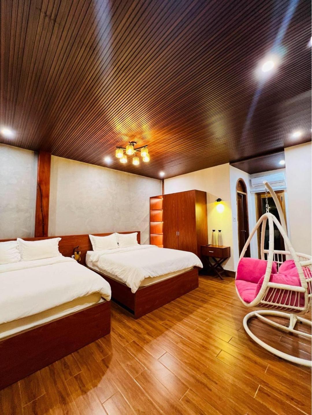 Vuon Tra Homestay Mang Den Kon Von Kla エクステリア 写真