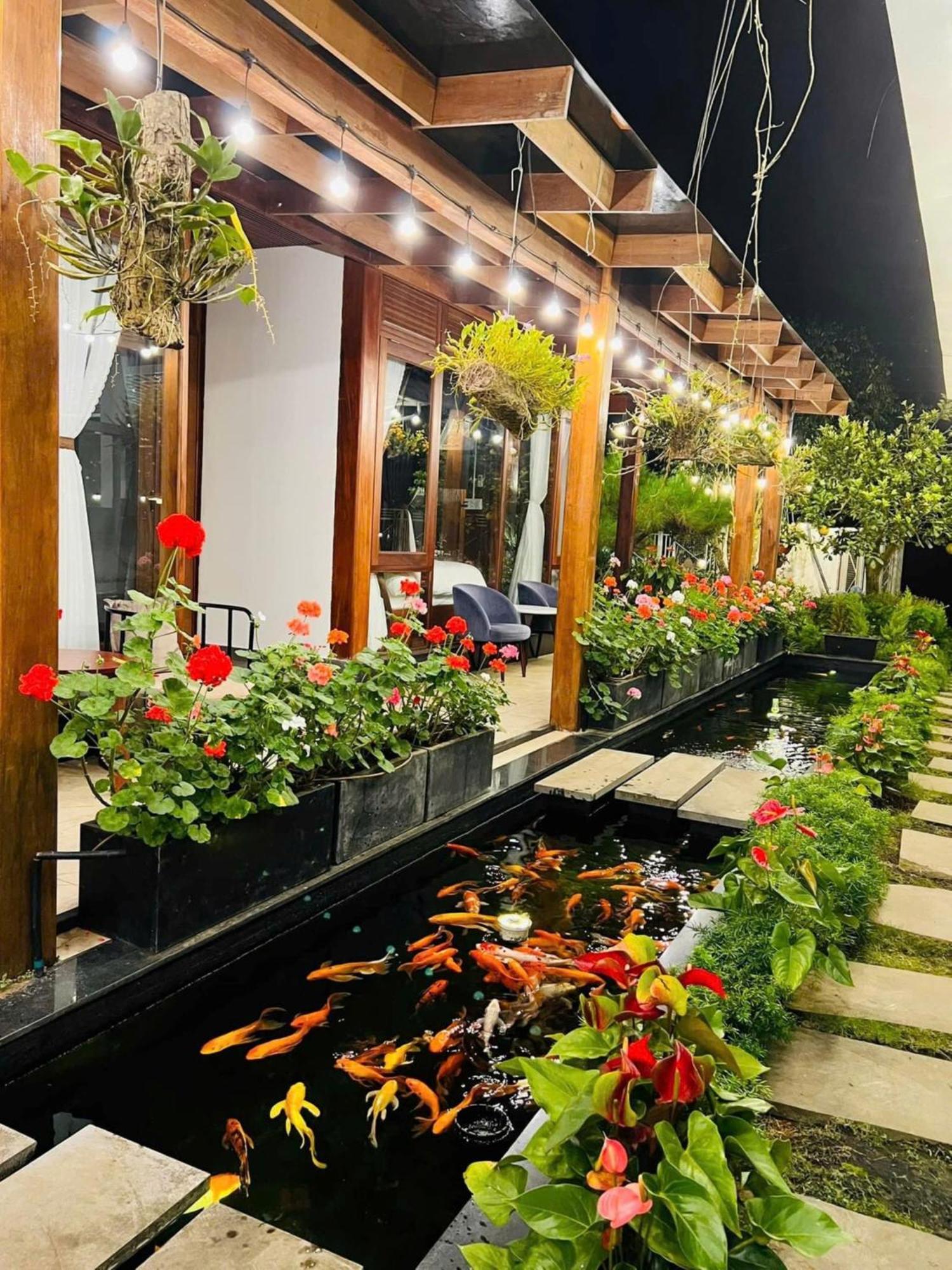 Vuon Tra Homestay Mang Den Kon Von Kla エクステリア 写真