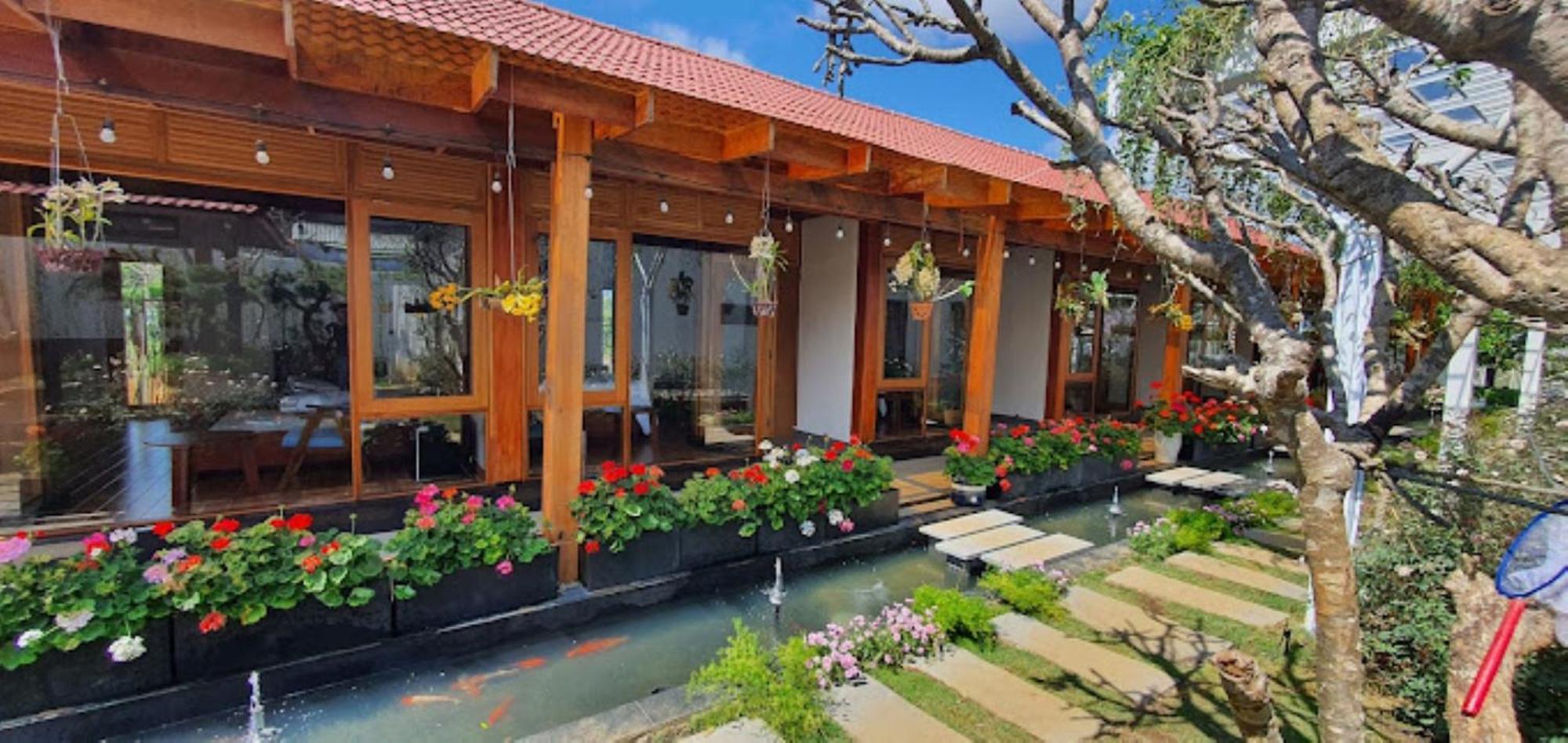 Vuon Tra Homestay Mang Den Kon Von Kla エクステリア 写真